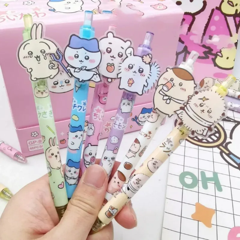 School Supplies - 귀여운 치이카와 젤 펜, 0.5mm 굵기,