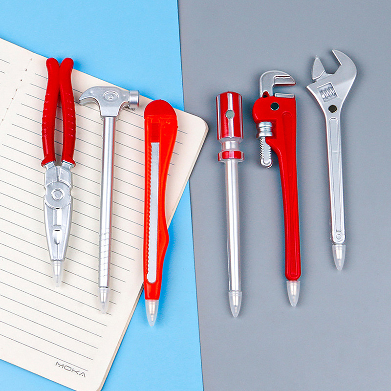 랜덤 5개입/팩 하드웨어 도구 모양 볼펜 창의적인 문구 - Writing Tools 리뷰 및 가격