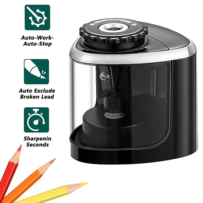 자동 연필깎이 데스크탑 전기 연필깎이 6mm-8mm 휴 - Electric Pencil Sharpener Usb 리뷰 및 가격
