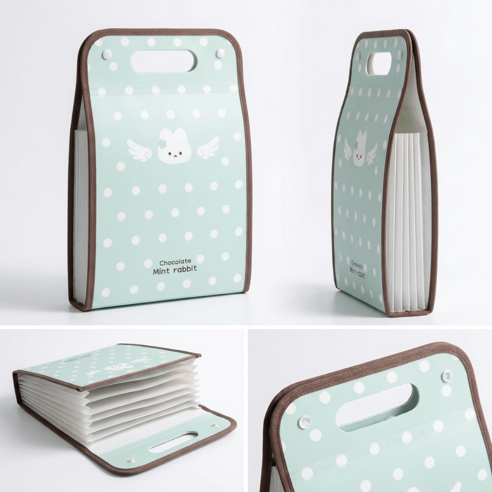 확장 가능한 폴카 포인트 파일 폴더, 13단으로 구성된 - Expandable Accordion File Folder 13 Pockets 리뷰 및 가격